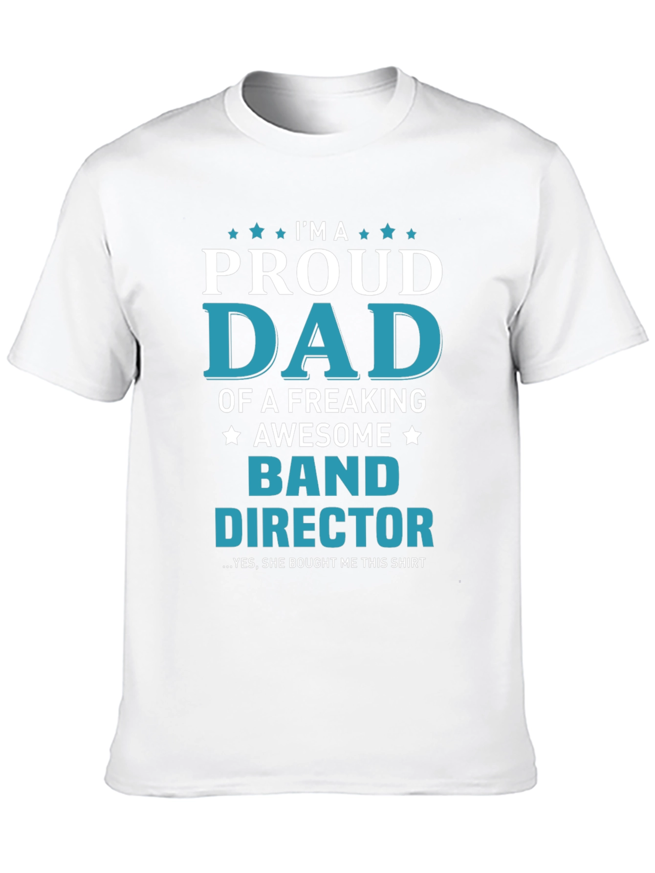 Proud Dad Band Director Graphic Tee