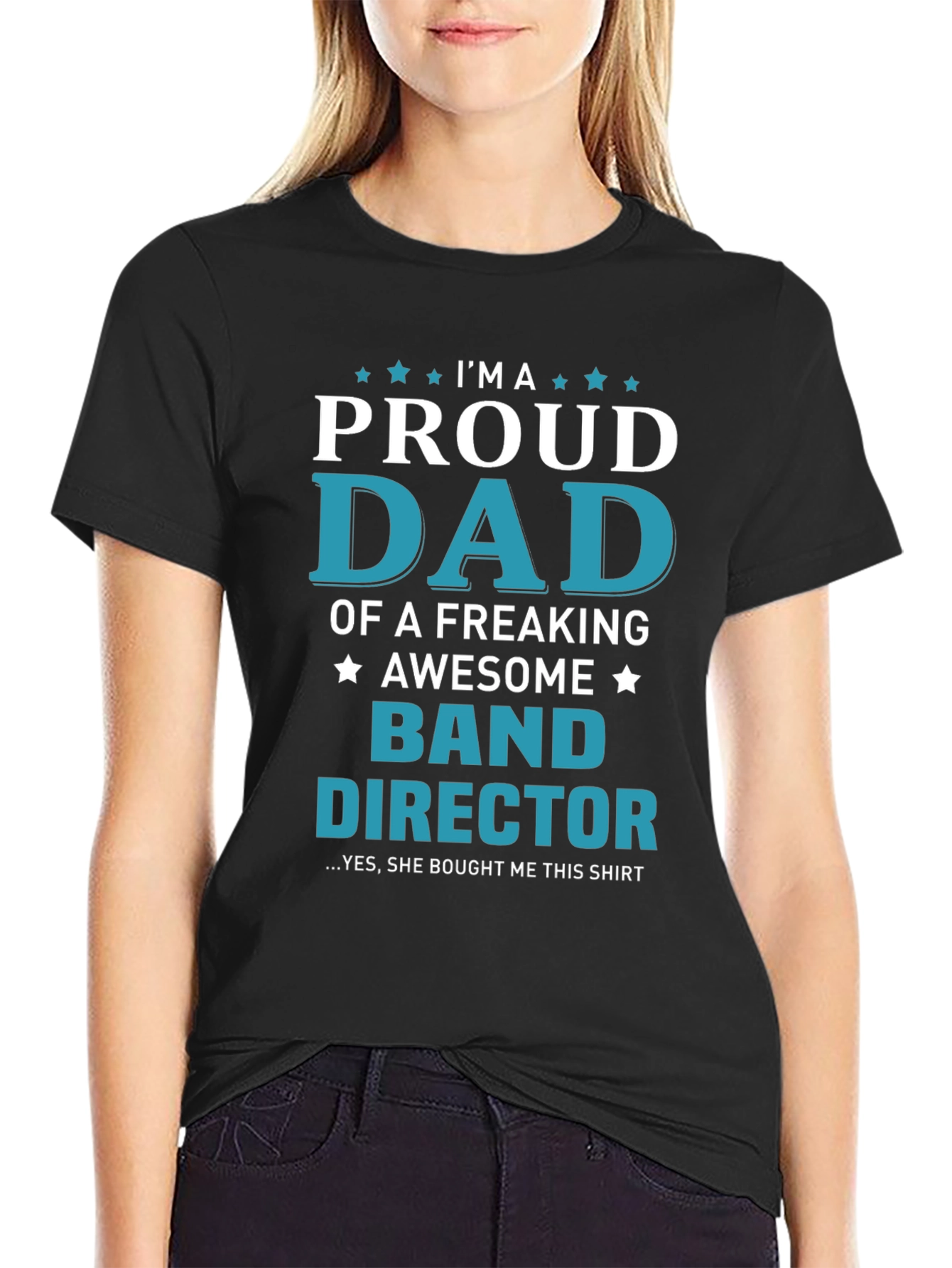 Proud Dad Band Director Graphic Tee