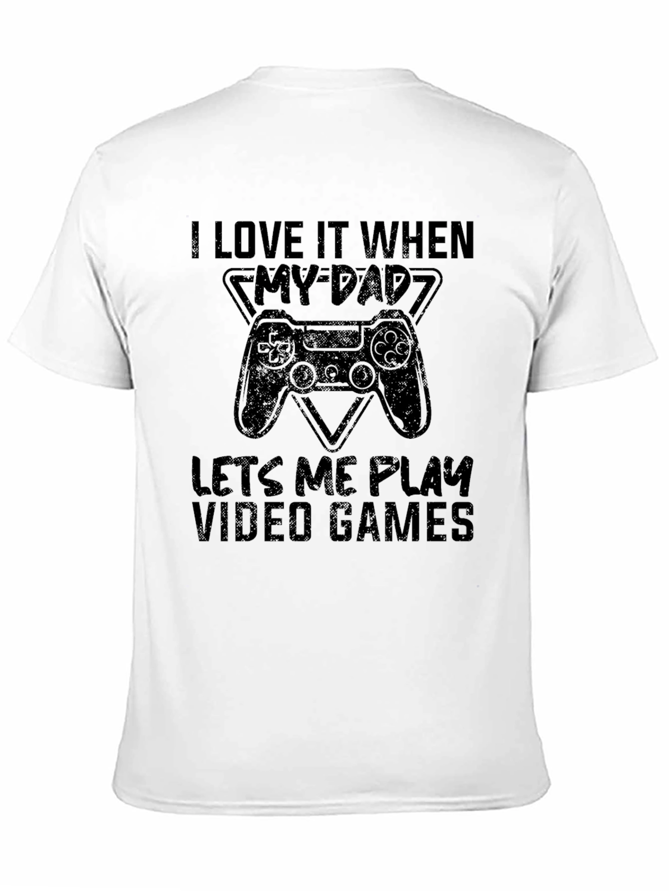Funny My Dad Video Game T-Shirt
