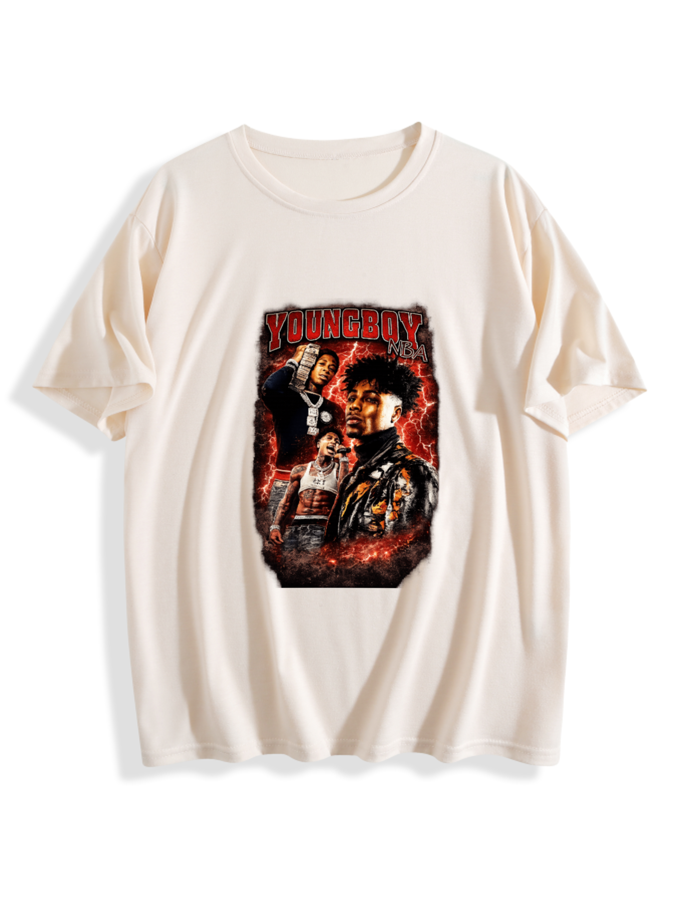 Skye Riley “Death Smile” Horror Graphic T-Shirt – Men’s Vintage Halloween Streetwear Tee(hj41)