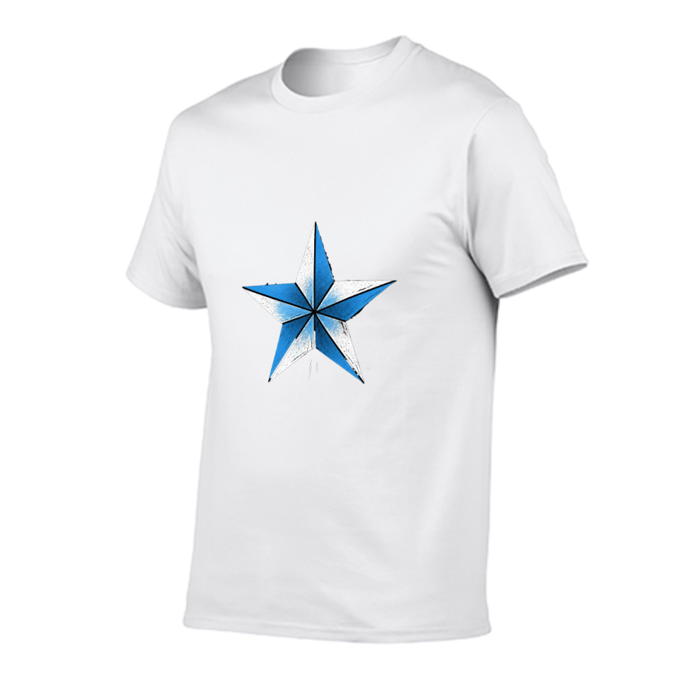 Custom T-Shirt | 100% Cotton | US Sizing | Heat Press Transfer（hj32）