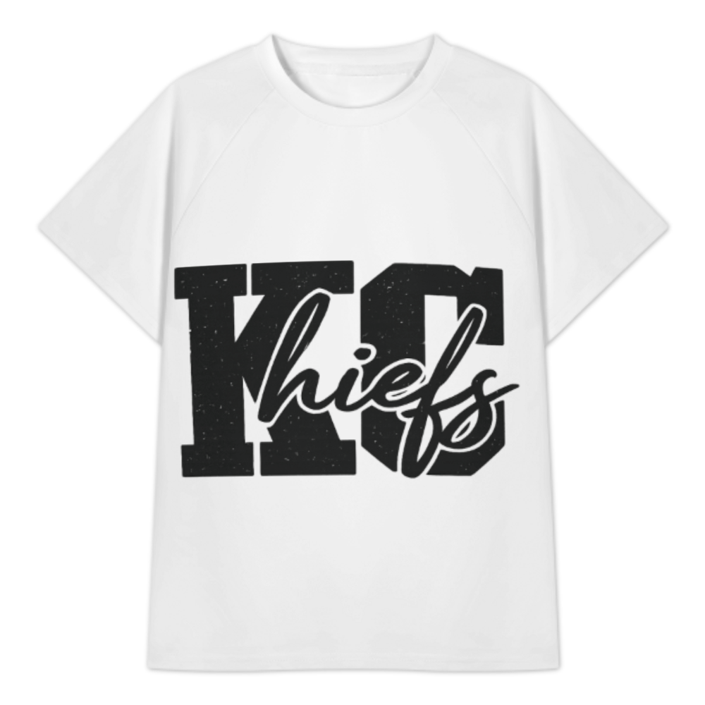 KC Chiefs Vintage Style Graphic Tee – Bold Football Fan Streetwear Shirt for Game Day(z308)
