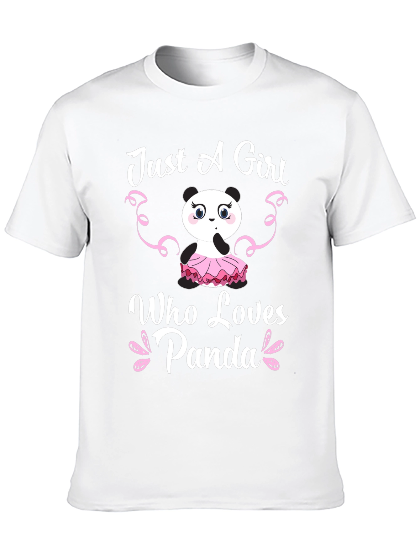 Just a Girl Who Loves Panda T-Shirt