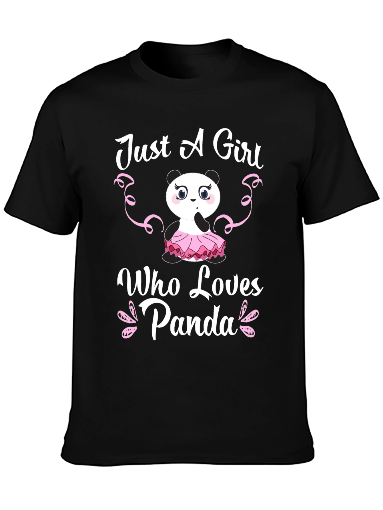 Just a Girl Who Loves Panda T-Shirt