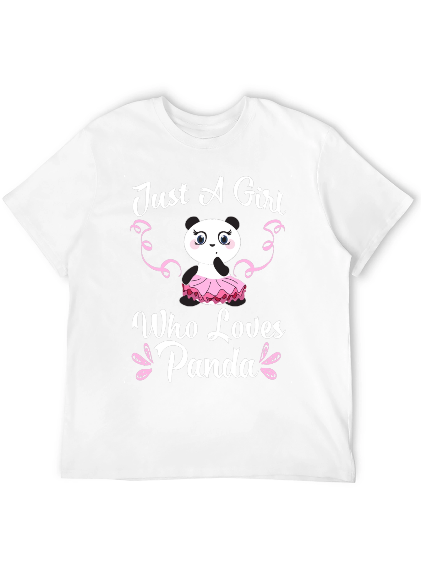 Just a Girl Who Loves Panda T-Shirt