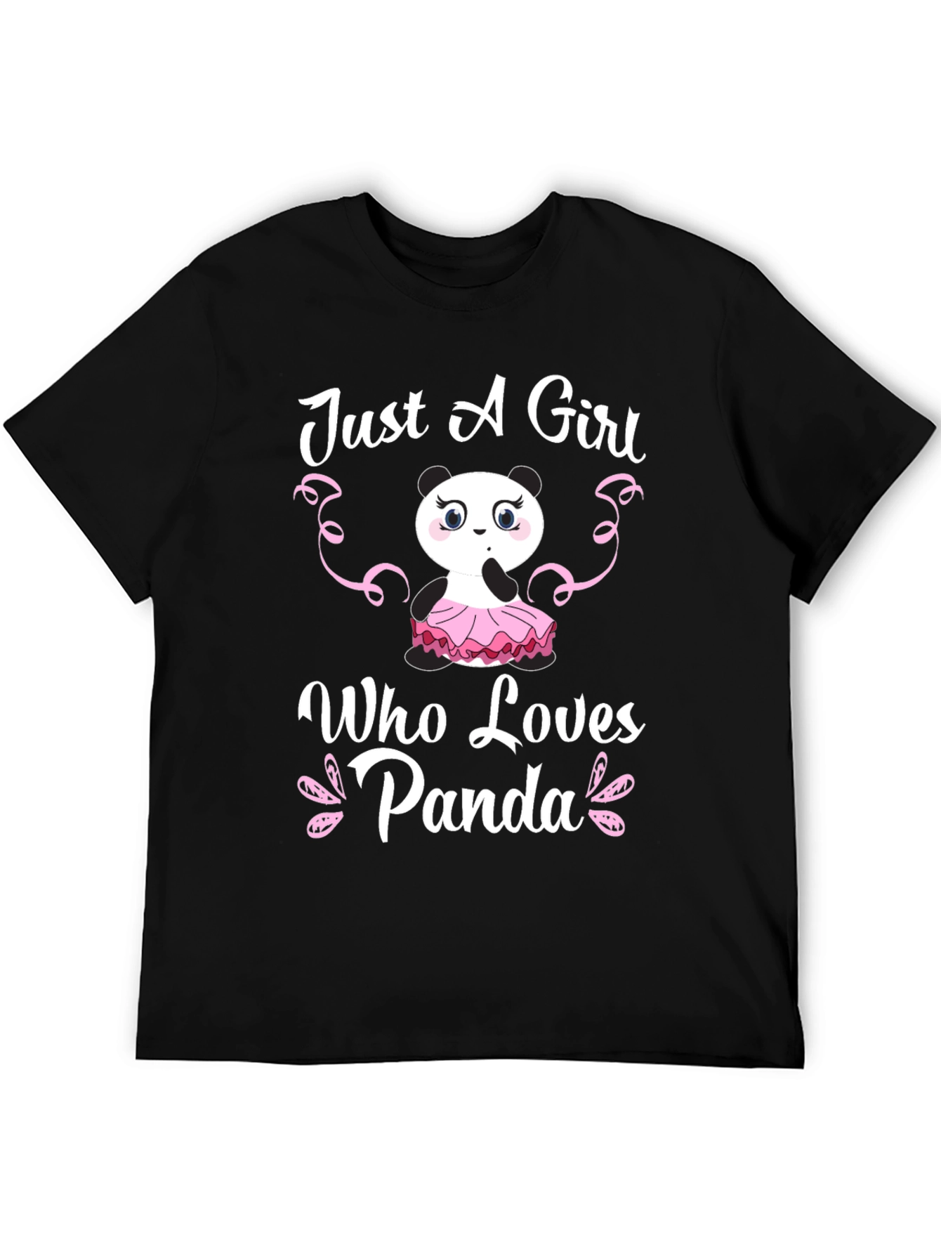 Just a Girl Who Loves Panda T-Shirt