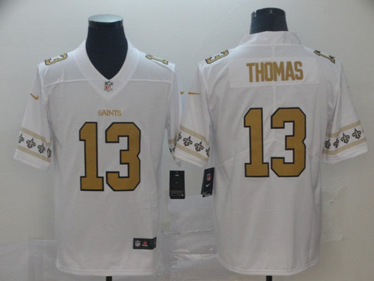 Men's New Orleans Saints Michael Thomas #13 White Player Game Jerseys