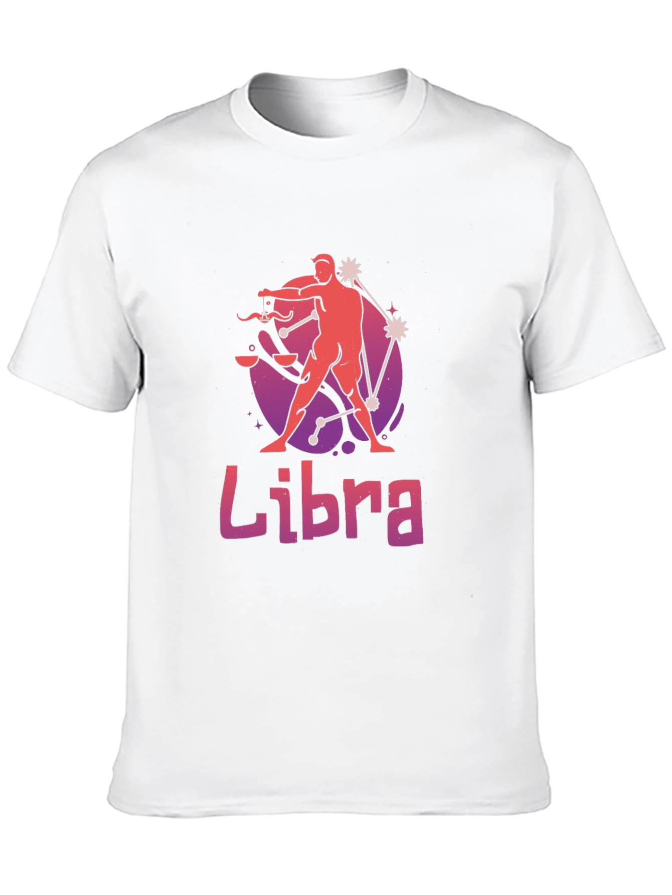 Libra Zodiac T-Shirt - Stylish Black Tee