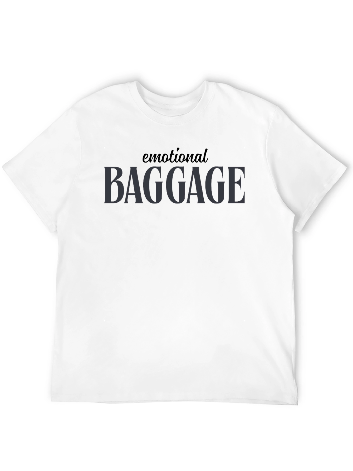 Emotional Baggage Graphic Tee - Unisex Soft Cotton T-Shirt