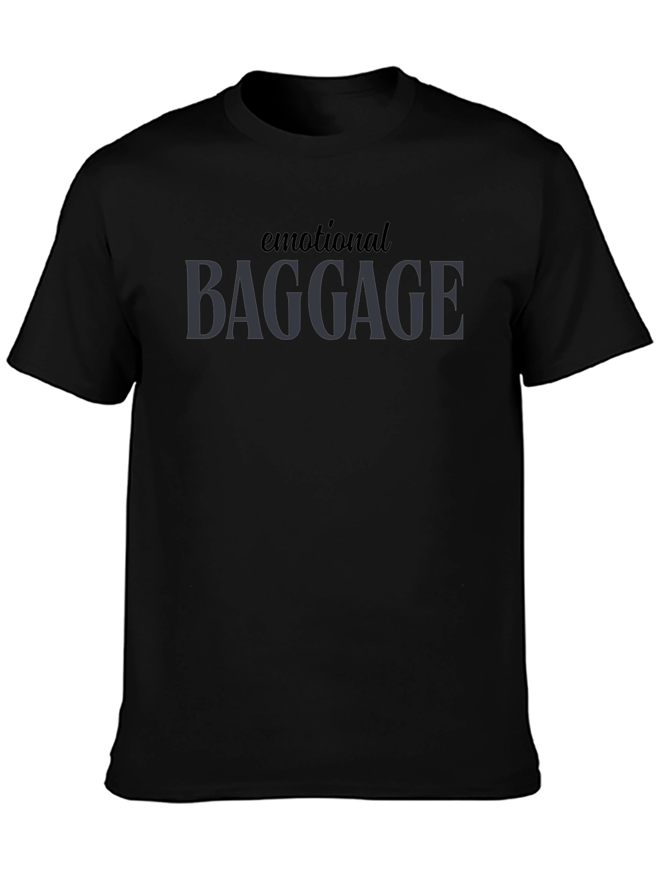 Emotional Baggage Graphic Tee - Unisex Soft Cotton T-Shirt