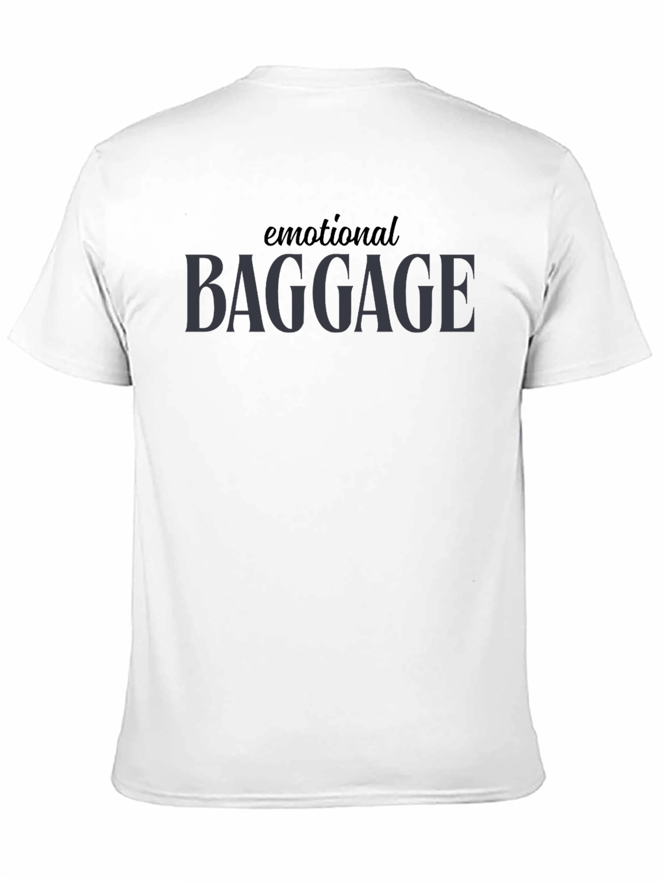 Emotional Baggage Graphic Tee - Unisex Soft Cotton T-Shirt