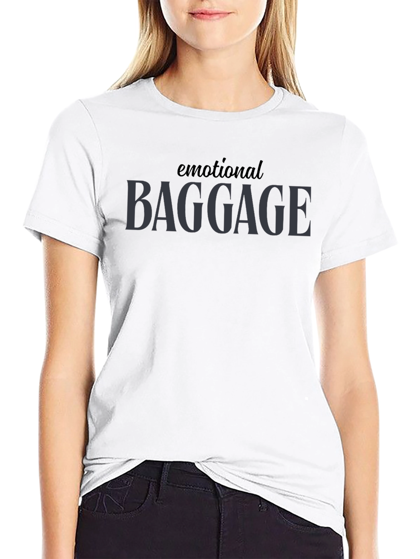 Emotional Baggage Graphic Tee - Unisex Soft Cotton T-Shirt