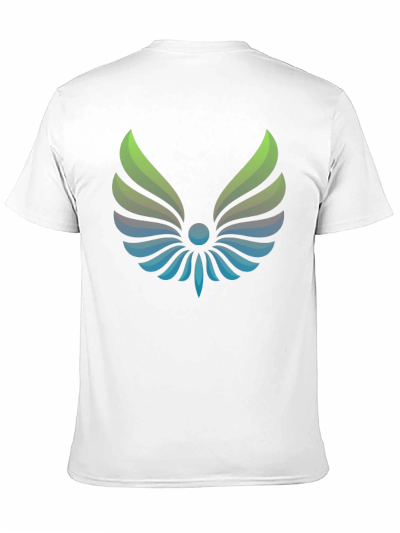 Winged Logo Black T-Shirt - Modern Graphic Tee
