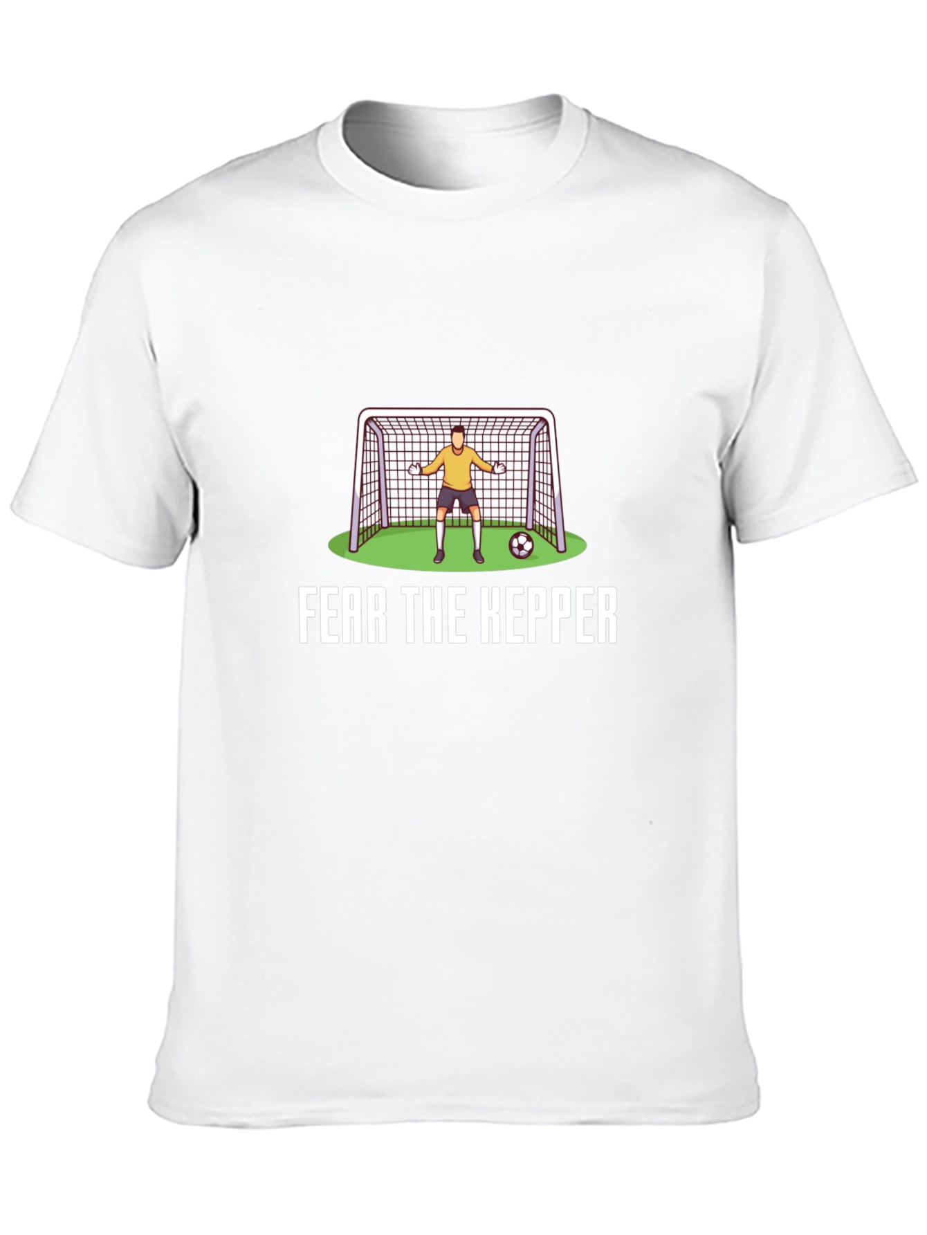 Fear The Keeper Black Graphic Tee