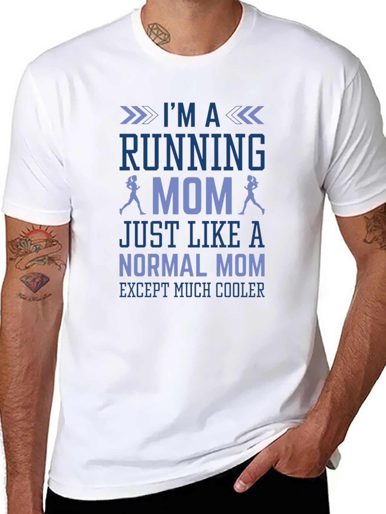 Running Mom T-Shirt - Cool Mom Edition