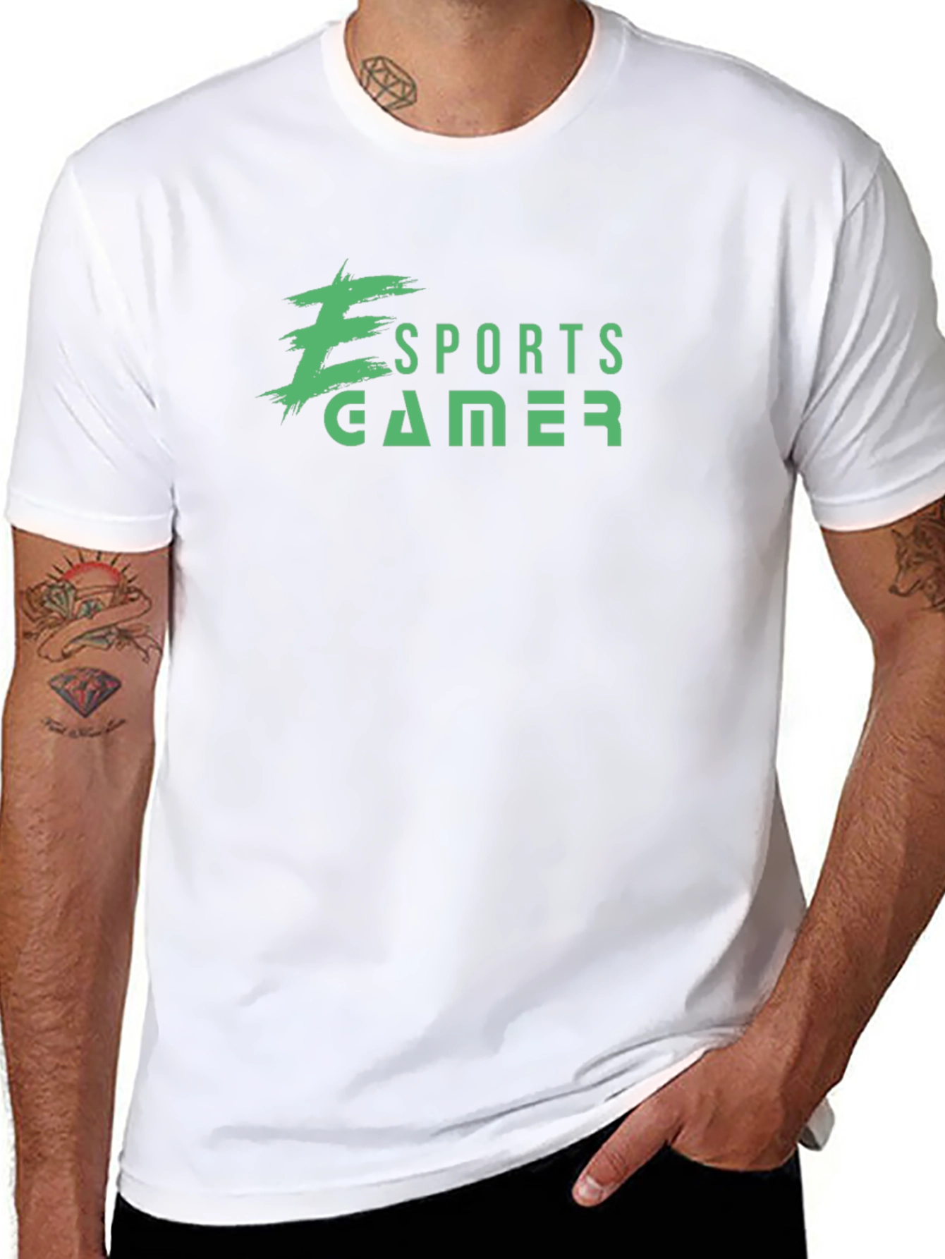 Esports Gamer Black T-Shirt