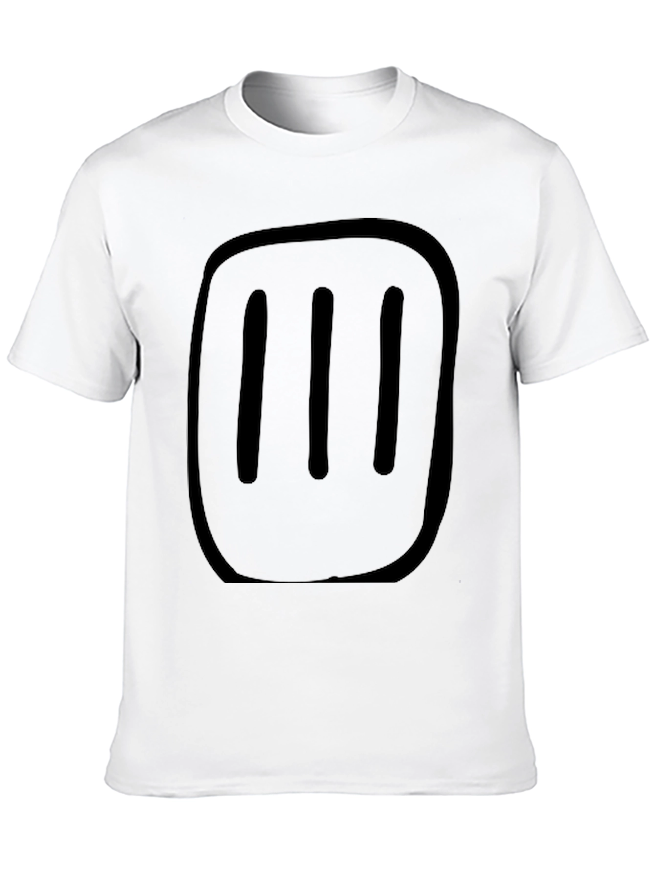 Modern Black T-Shirt with Graphic Print