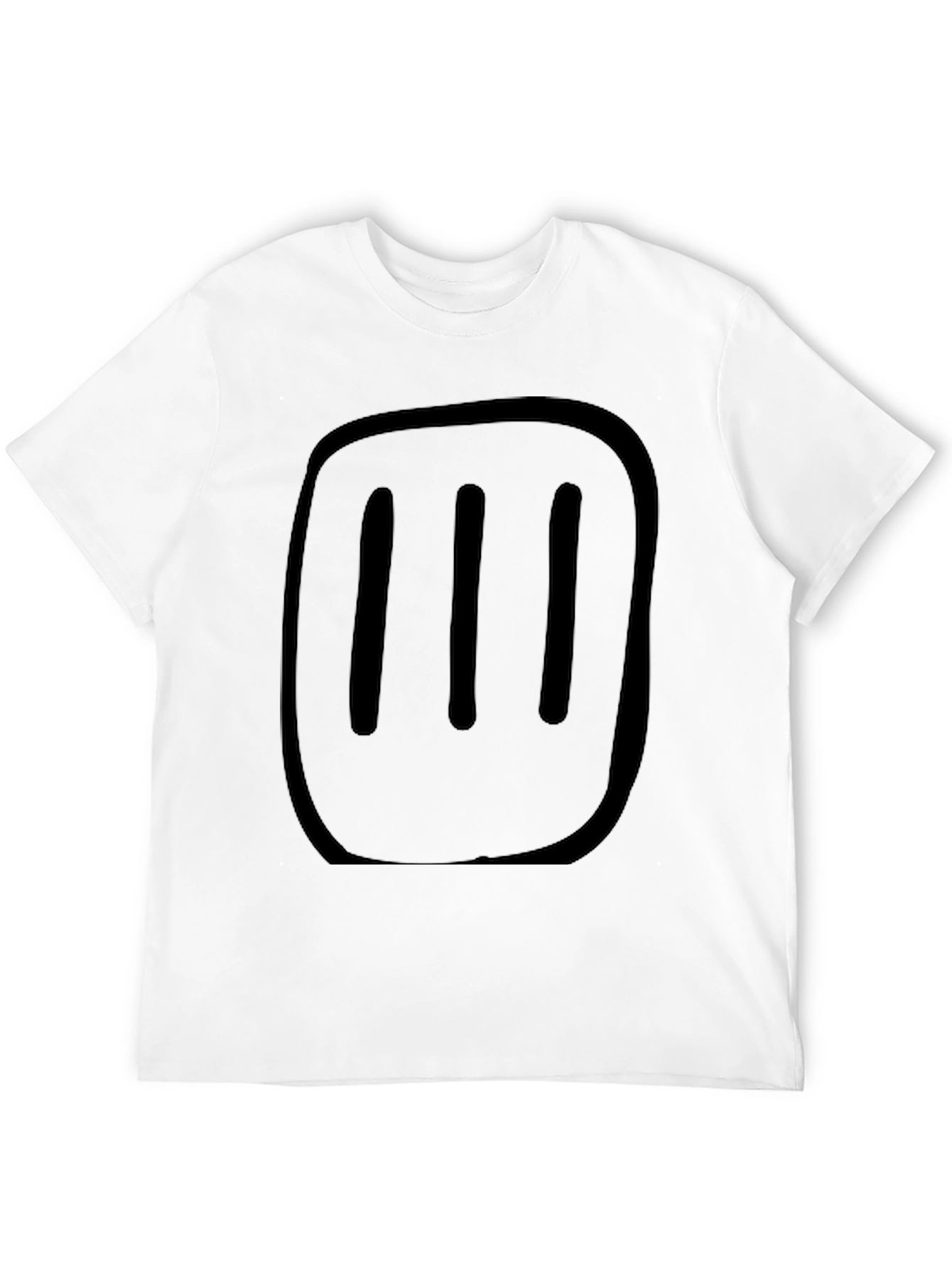 Modern Black T-Shirt with Graphic Print