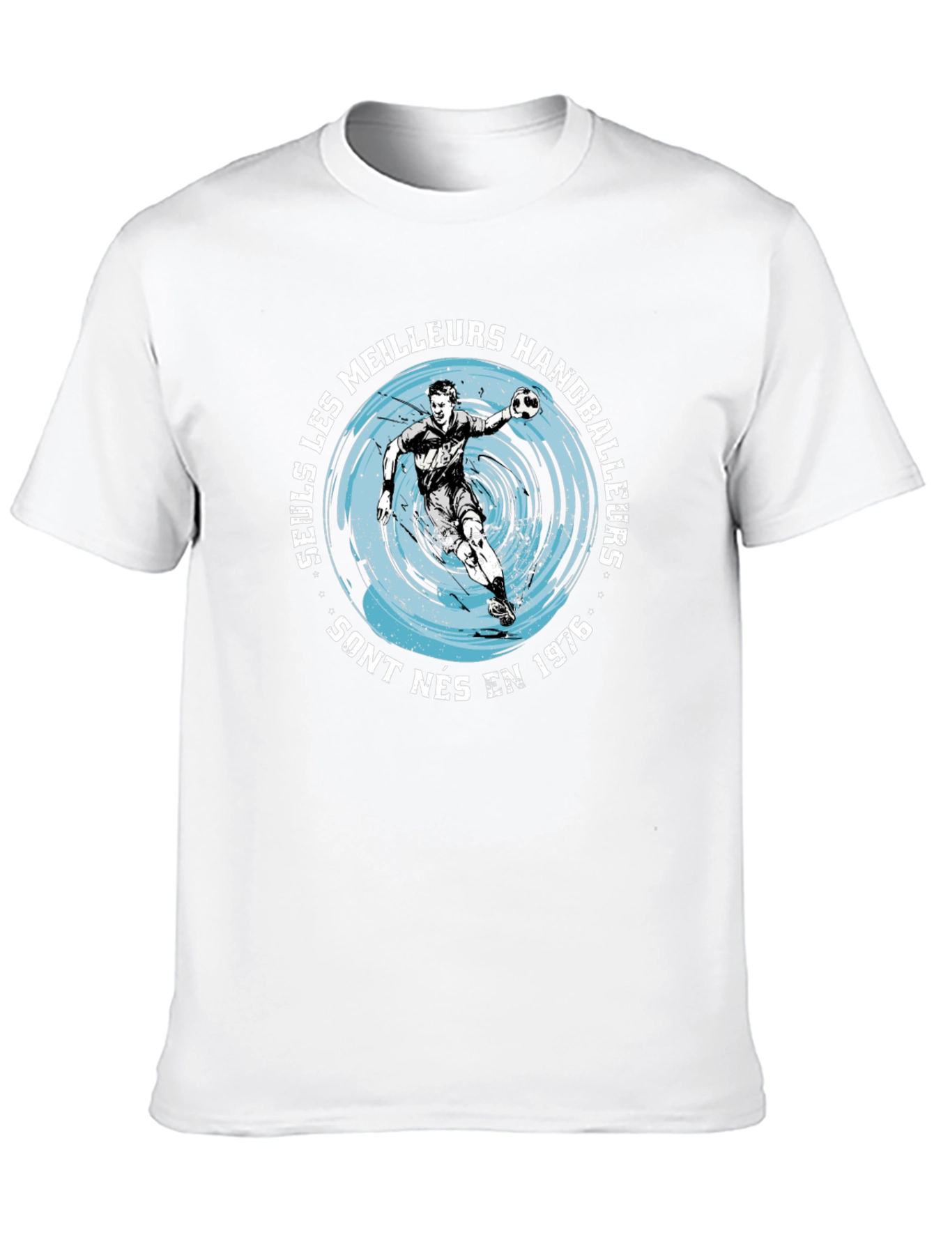 Handball Player Graphic T-Shirt - Born in 1976