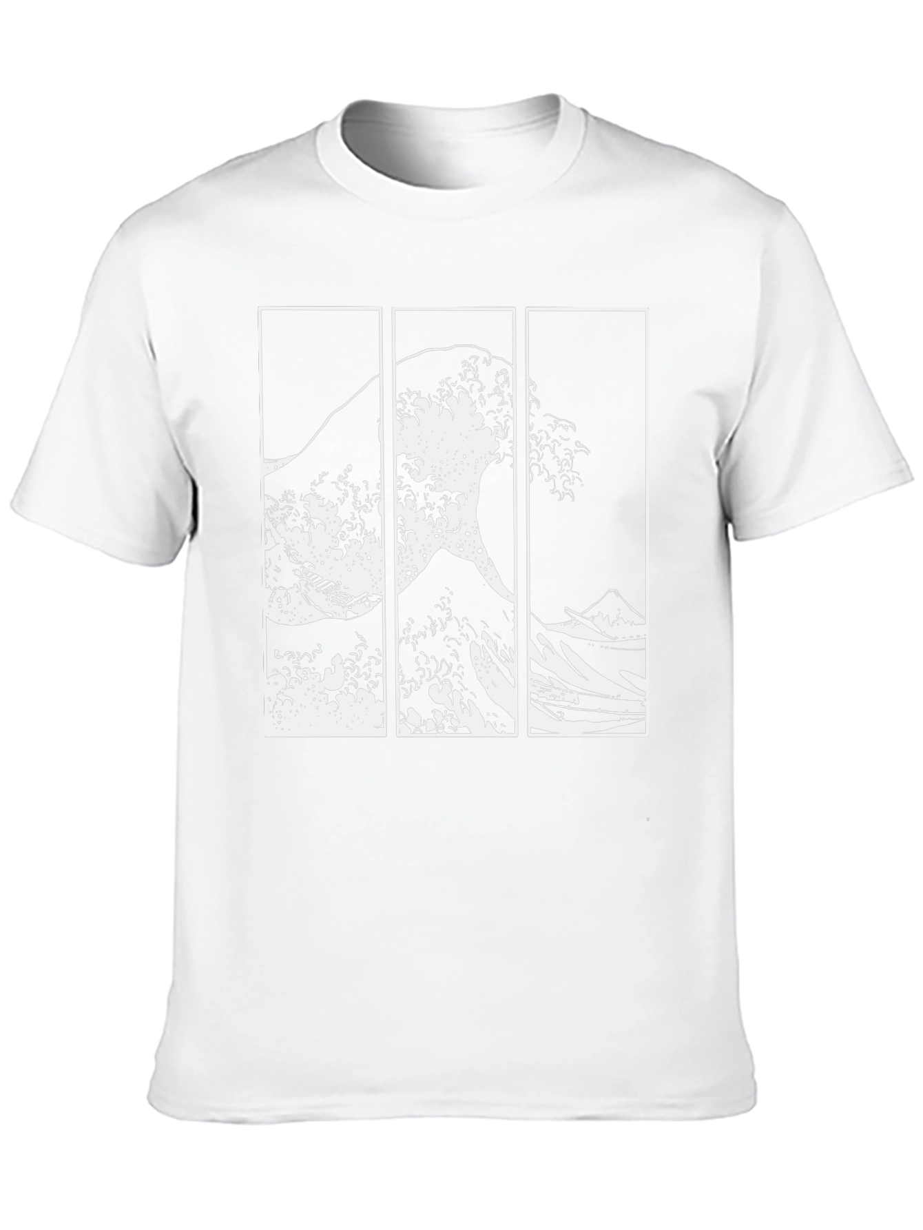 Great Wave Kanagawa T-Shirt - Ukiyo-e Style Tee