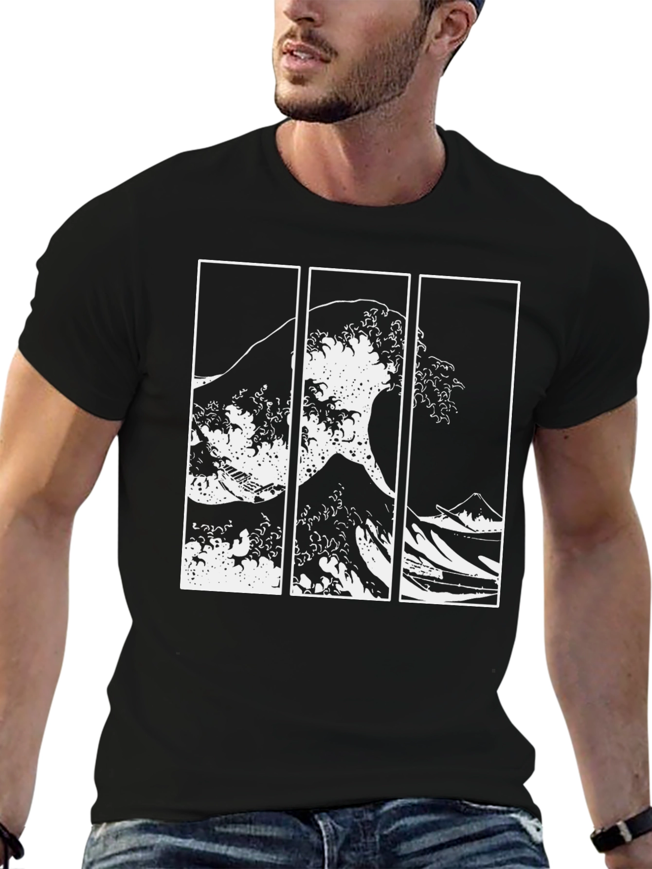 Great Wave Kanagawa T-Shirt - Ukiyo-e Style Tee