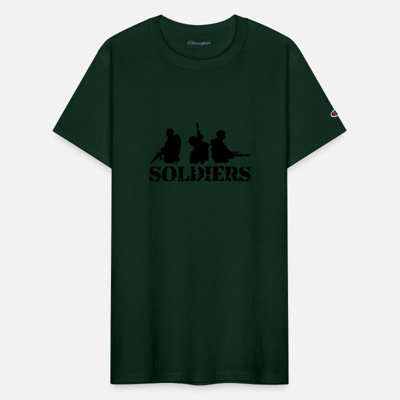 3 Soldiers Crew War Team Freedom Soldier Fighter