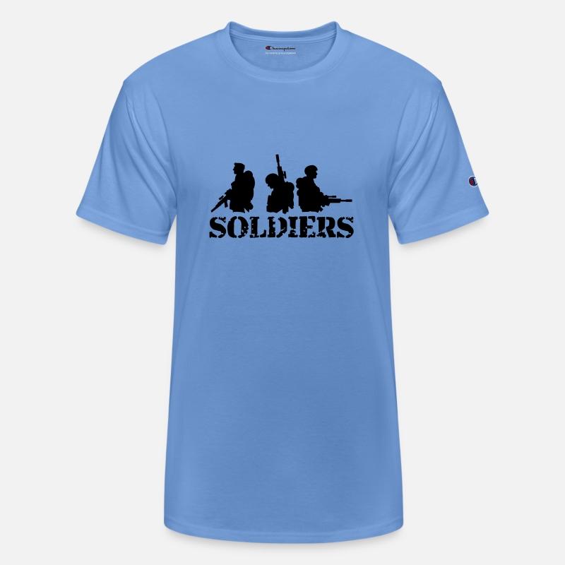 3 Soldiers Crew War Team Freedom Soldier Fighter