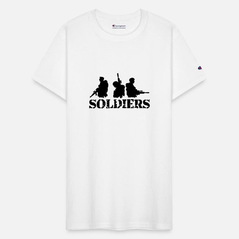 3 Soldiers Crew War Team Freedom Soldier Fighter