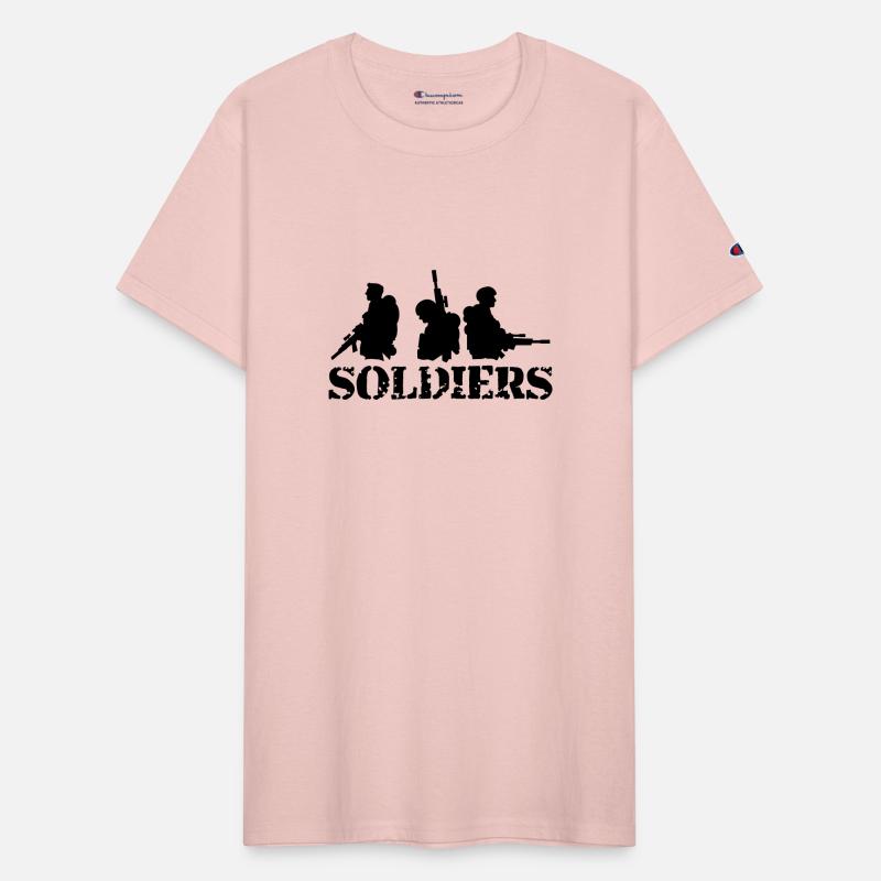 3 Soldiers Crew War Team Freedom Soldier Fighter