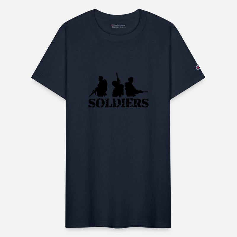 3 Soldiers Crew War Team Freedom Soldier Fighter
