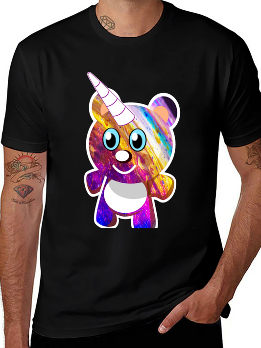Unicorn Bear T-Shirt - Colorful Fun Design