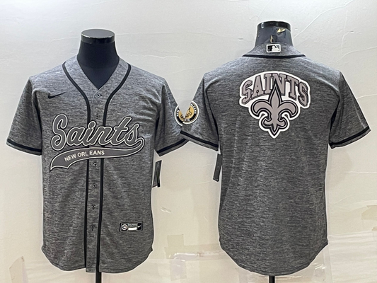 Men's New Orleans Saints Gray Game Jerseys