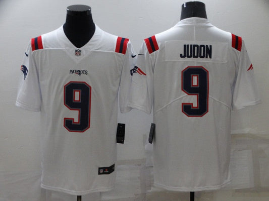 Men's New England Patriots Matthew Judon #9 White Game Jerseys