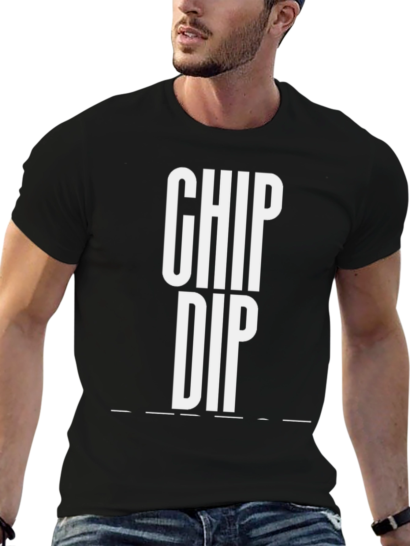 Chip Dip T-Shirt - Classic Foodie Humor Tee