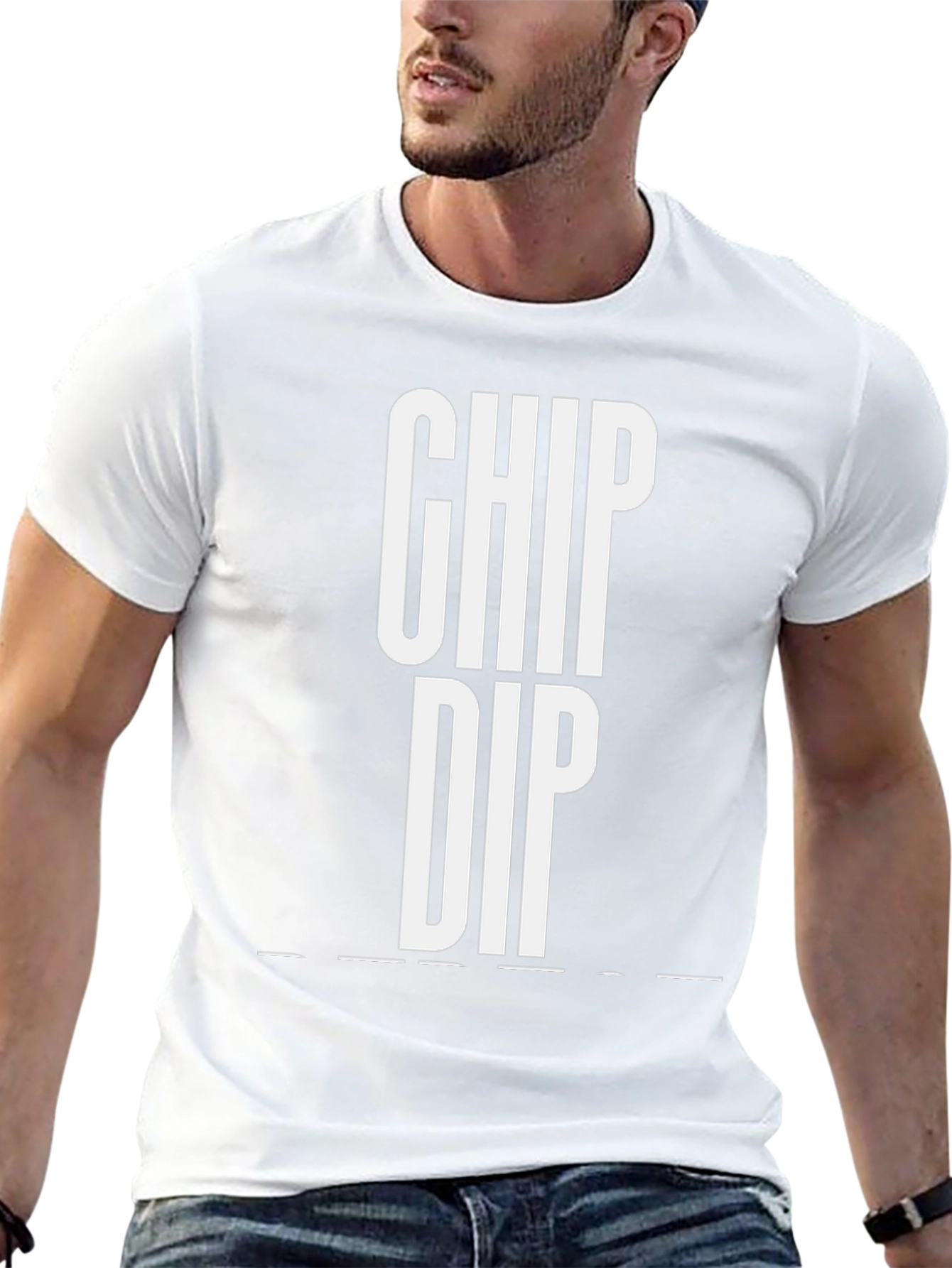 Chip Dip T-Shirt - Classic Foodie Humor Tee