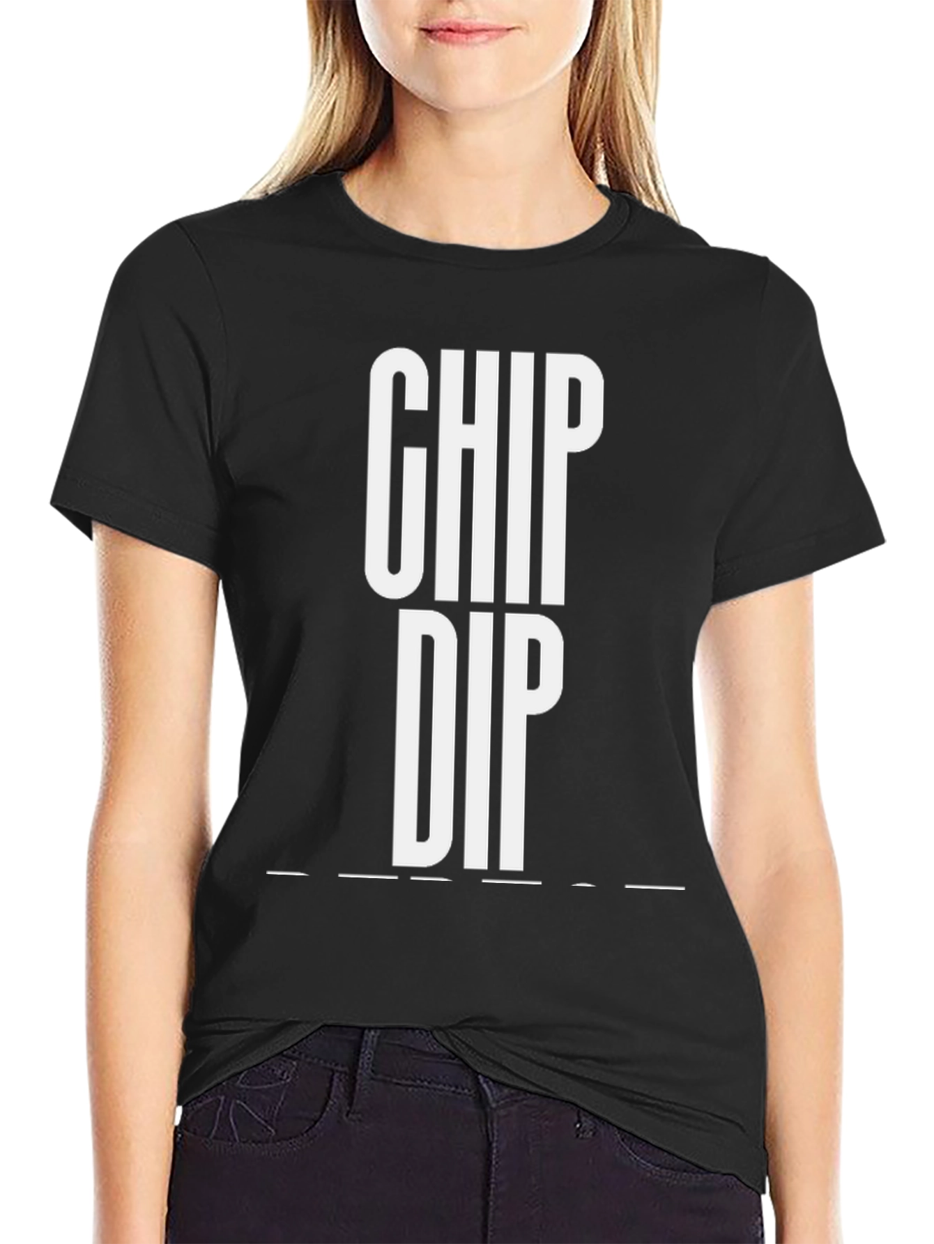 Chip Dip T-Shirt - Classic Foodie Humor Tee