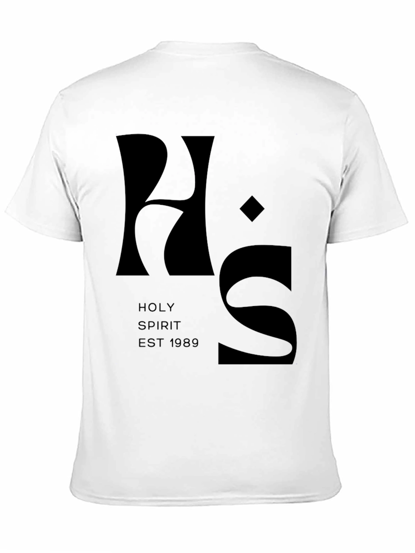 Holy Spirit Est. 1989 Black T-Shirt