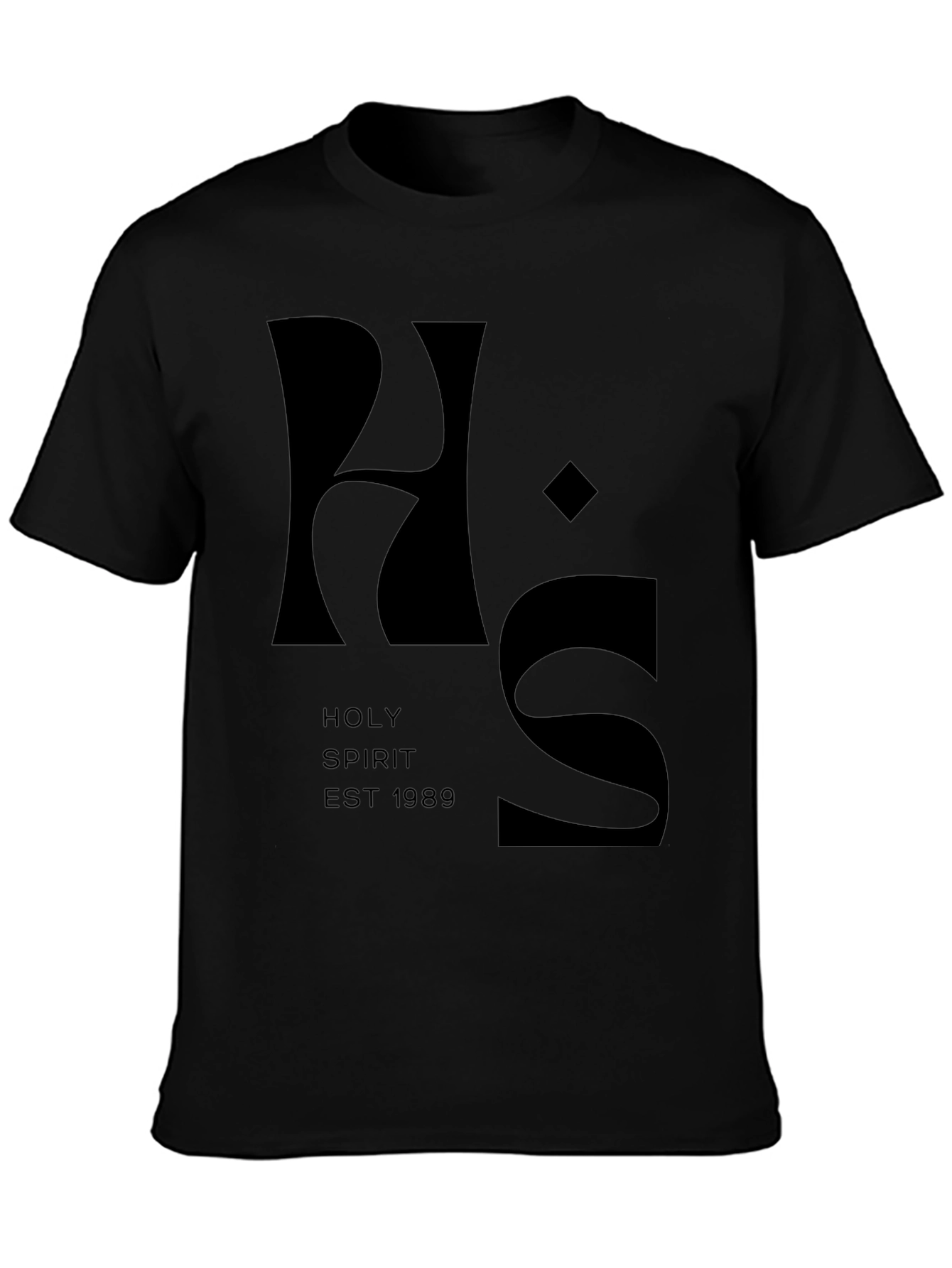 Holy Spirit Est. 1989 Black T-Shirt