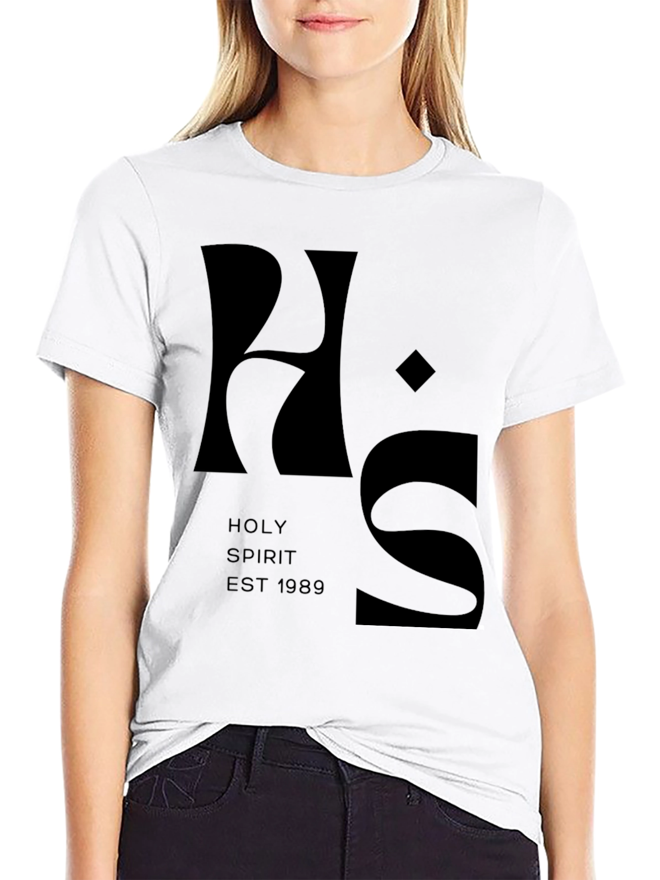 Holy Spirit Est. 1989 Black T-Shirt