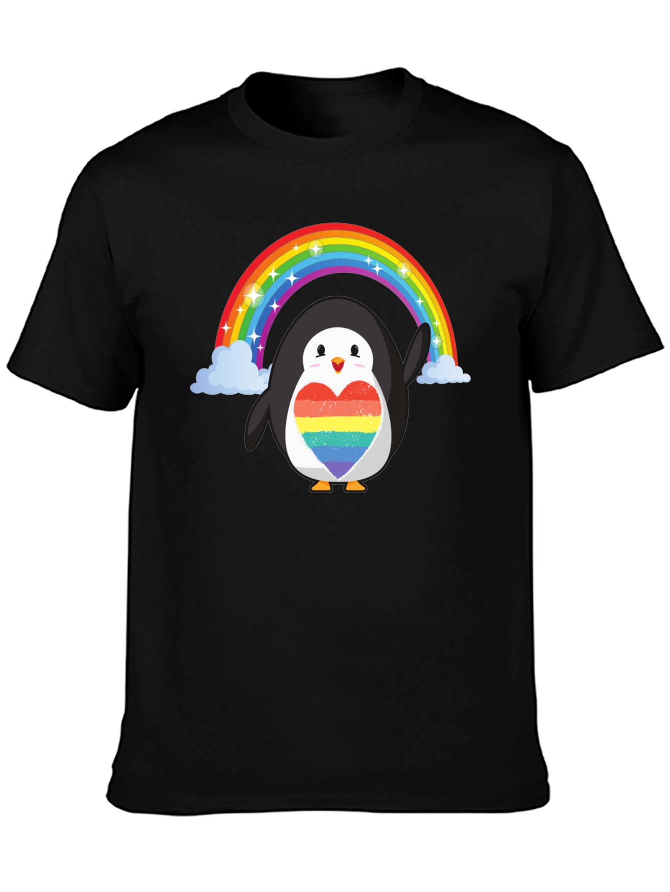 Rainbow Penguin Pride T-Shirt