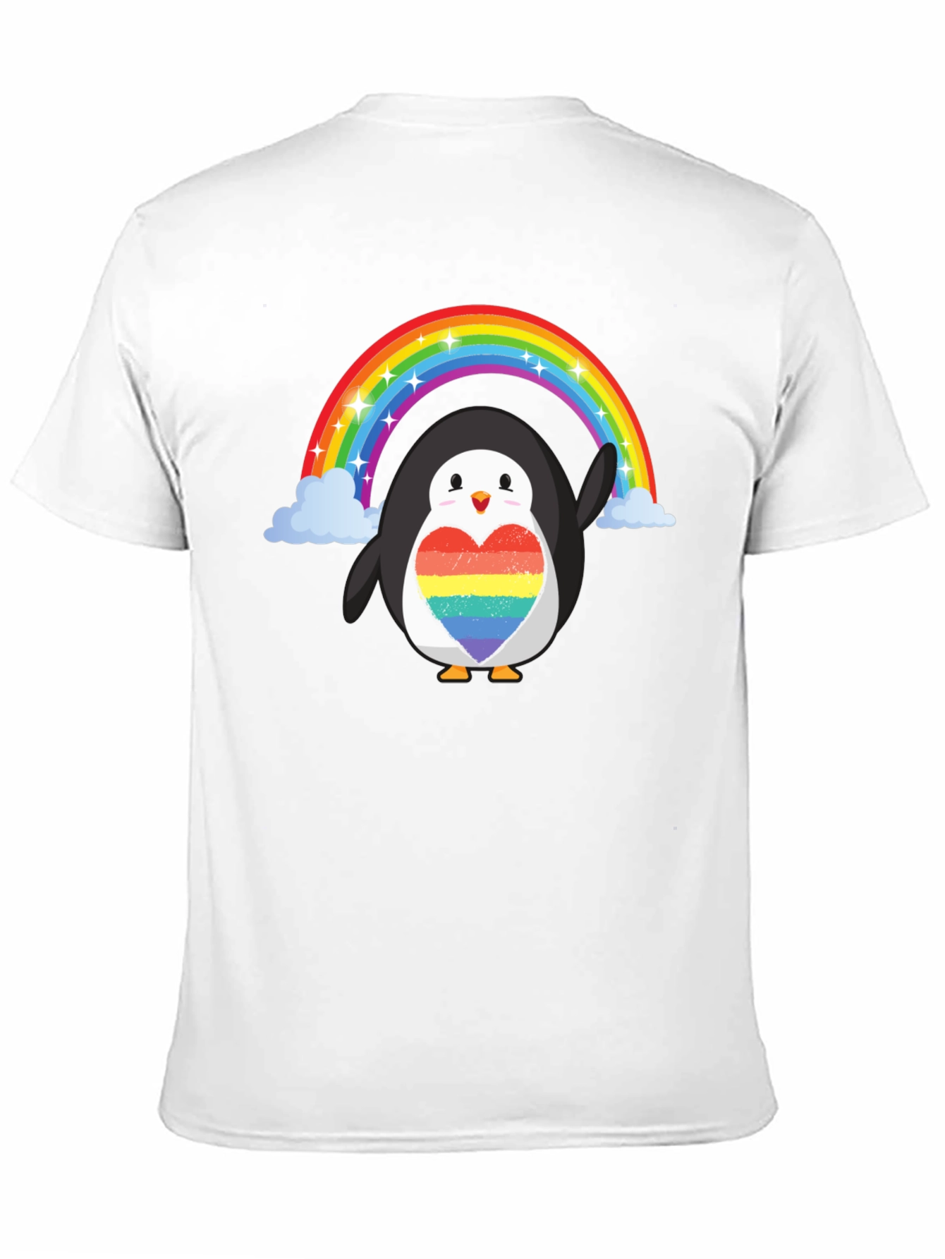 Rainbow Penguin Pride T-Shirt