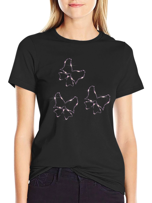 Butterfly Spark T-Shirt - Modern Graphic Tee