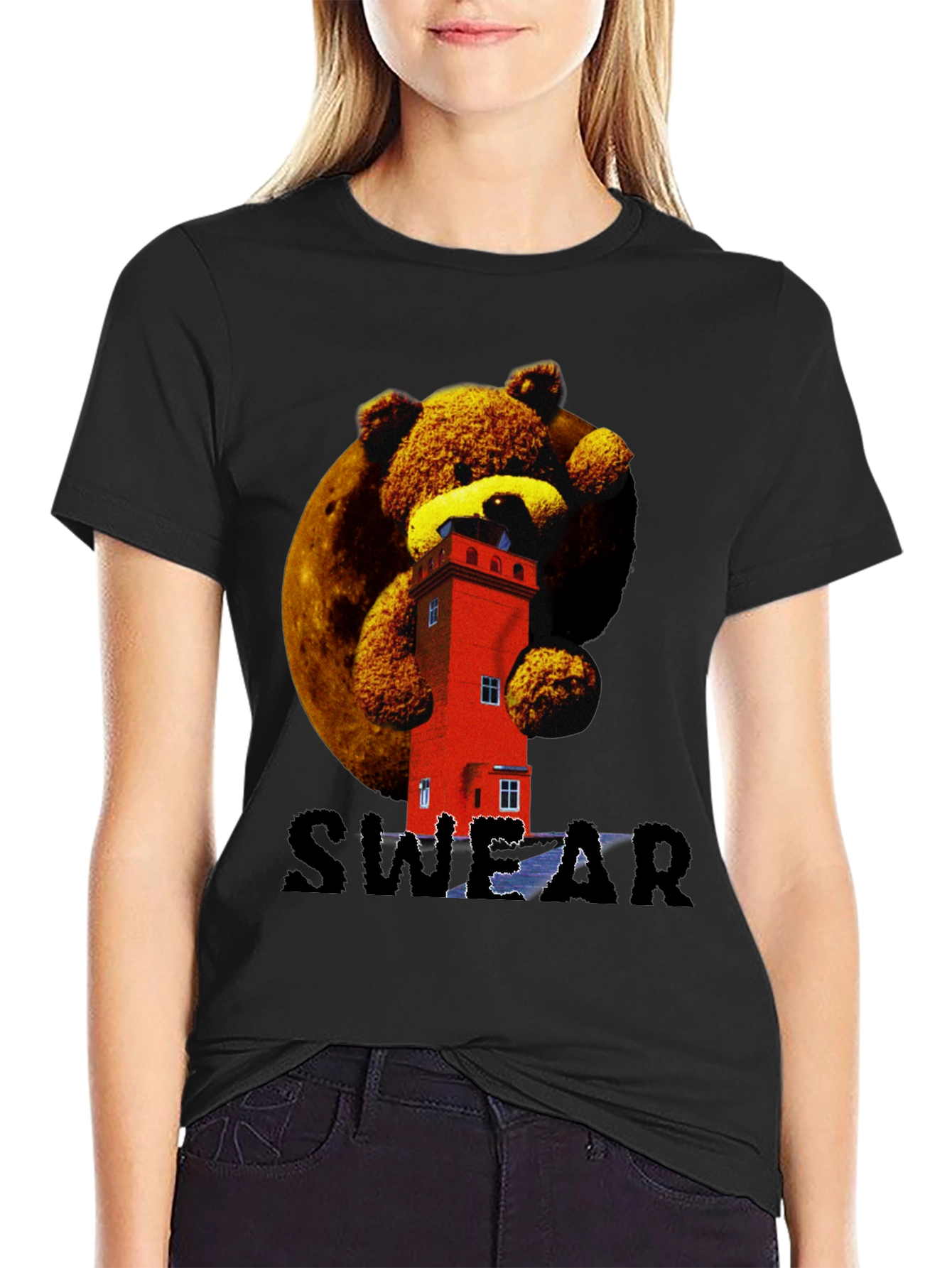 Teddy Bear Tower T-Shirt - SWEAR Apparel