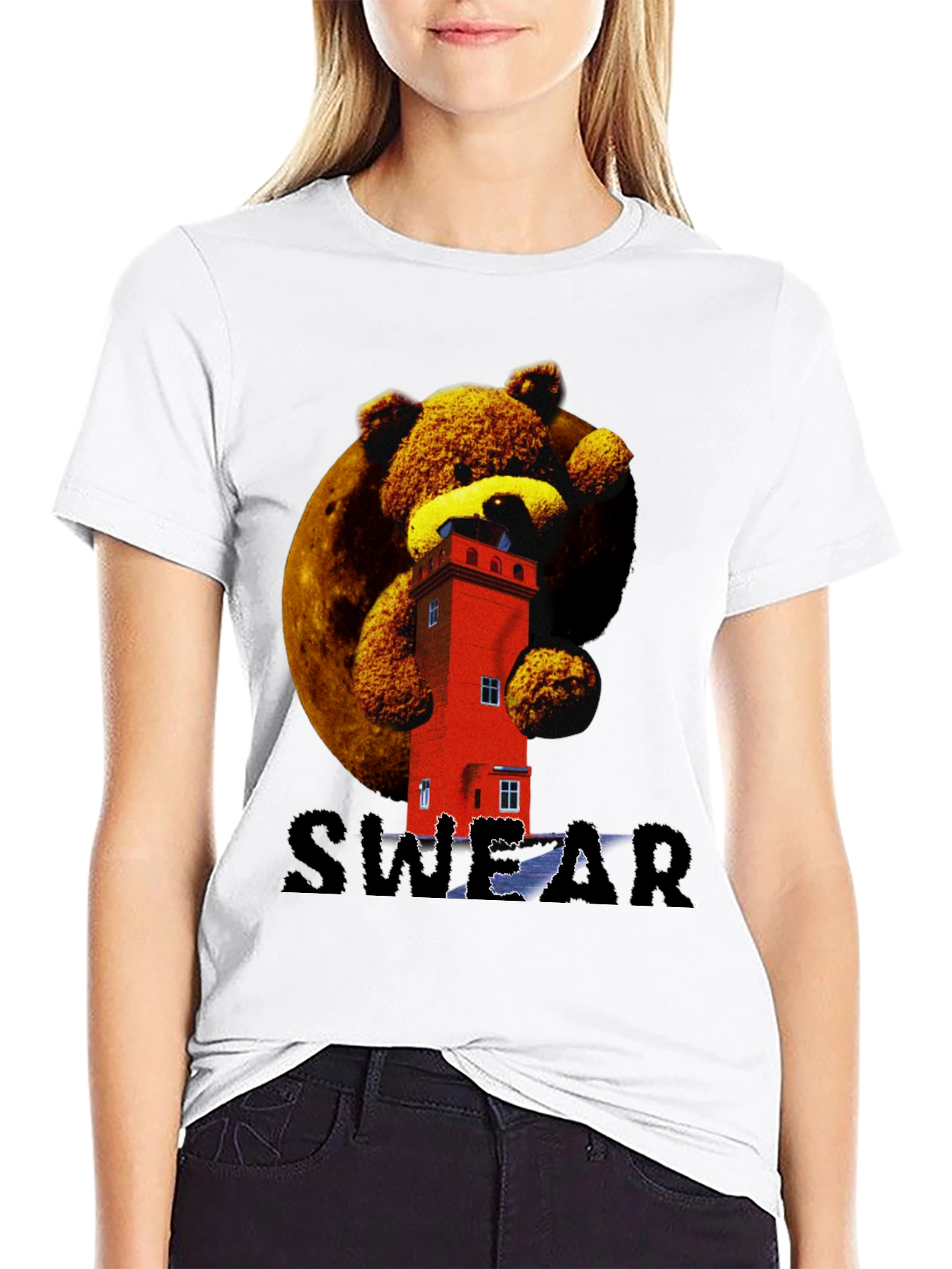 Teddy Bear Tower T-Shirt - SWEAR Apparel