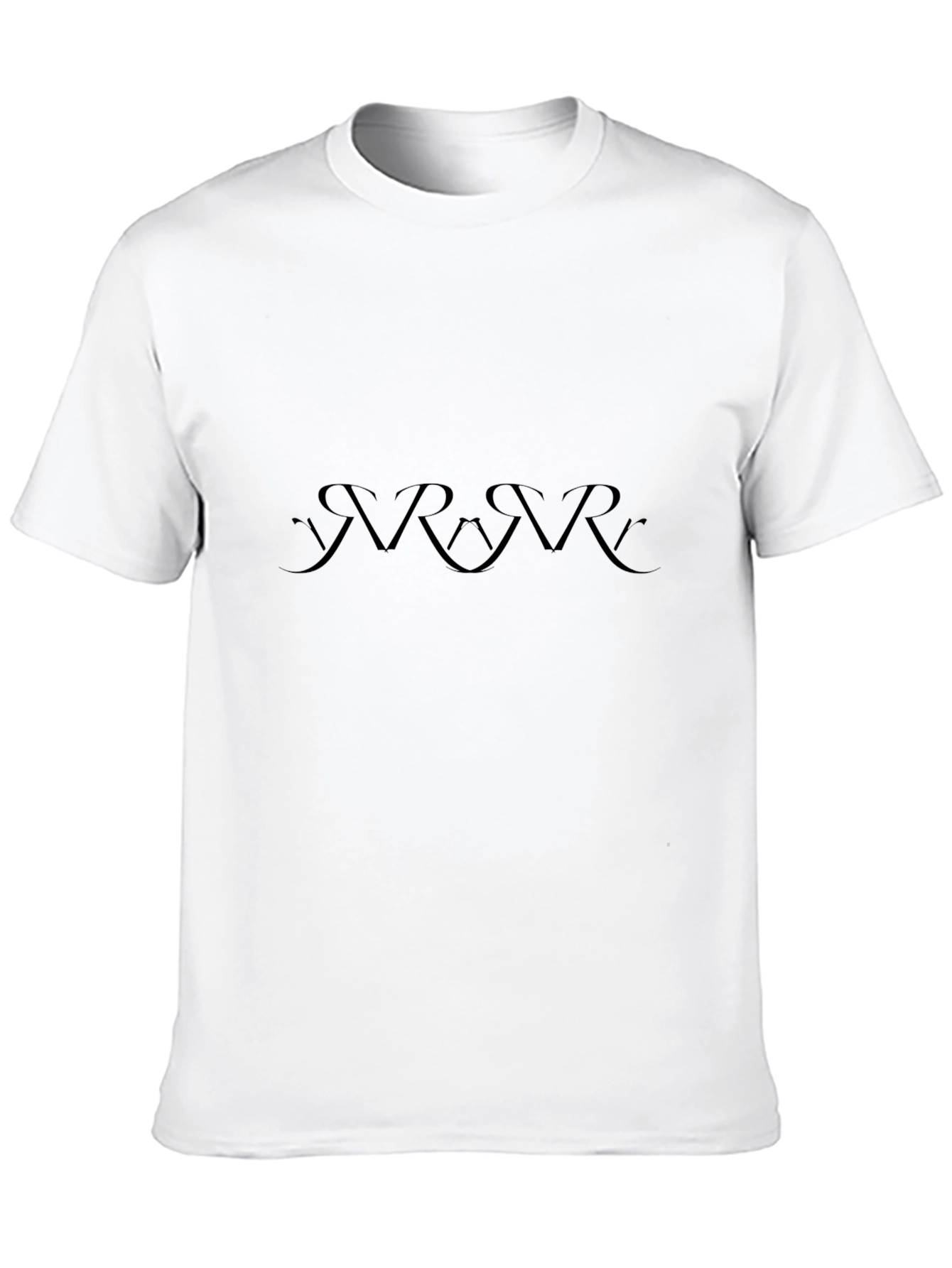 Mens Black Graphic Tee - NRNR