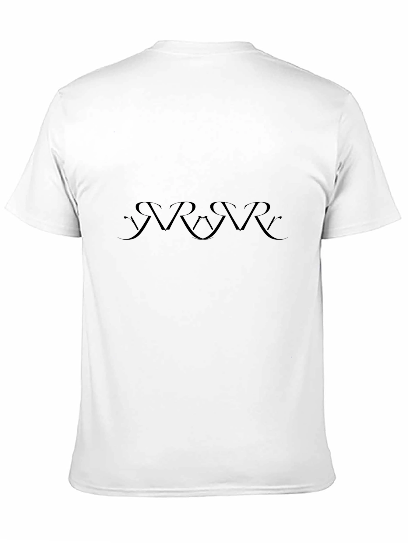 Mens Black Graphic Tee - NRNR