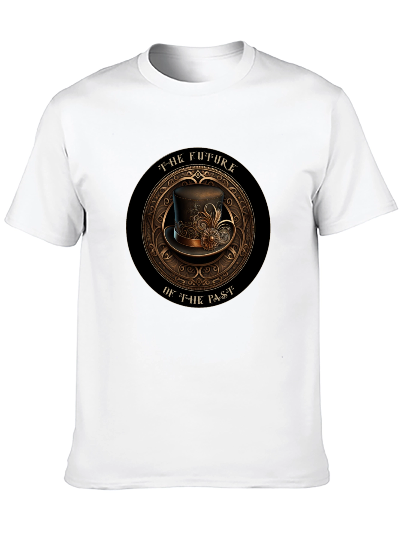 Steampunk Future of the Past Graphic T-Shirt