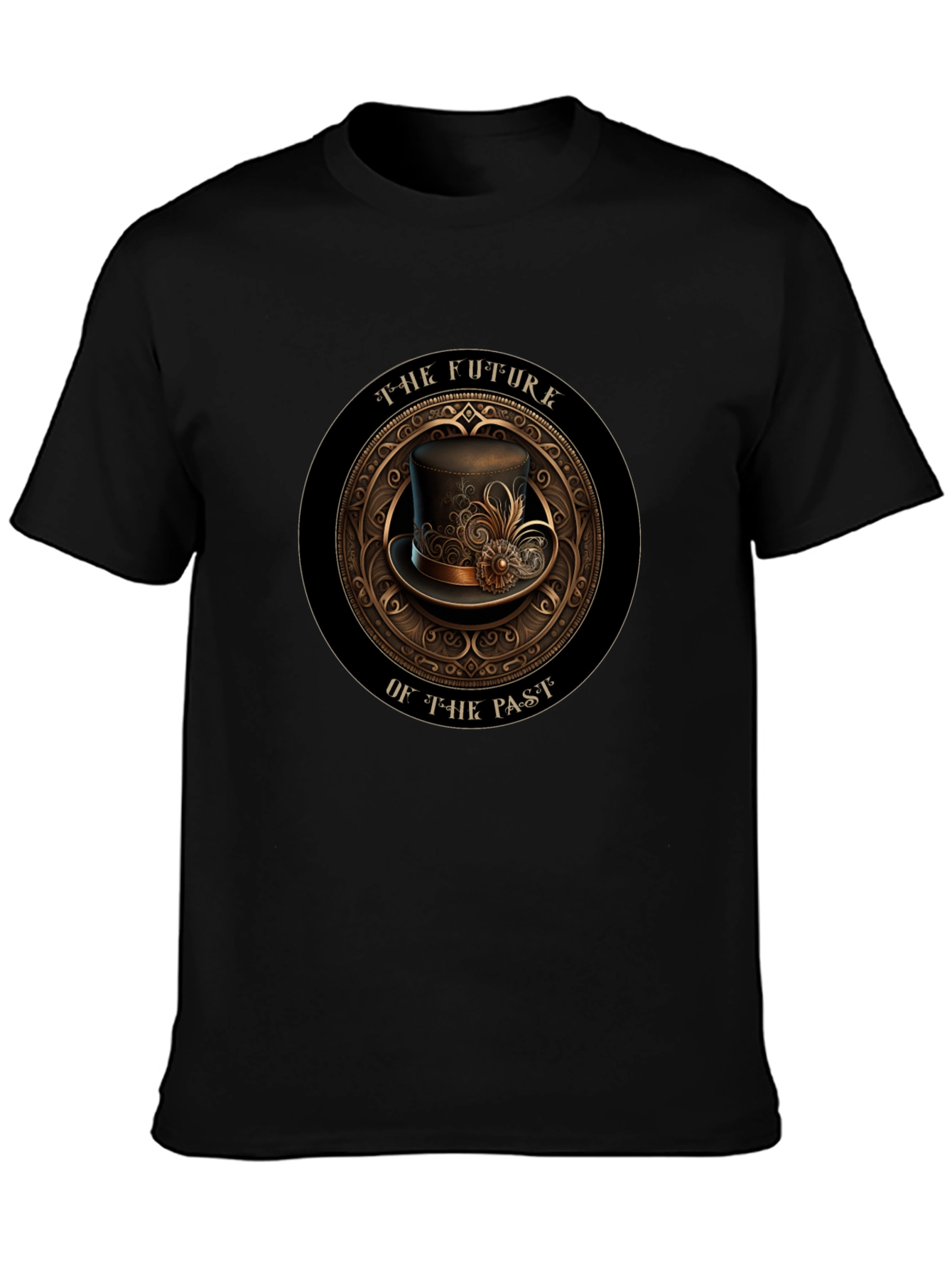 Steampunk Future of the Past Graphic T-Shirt