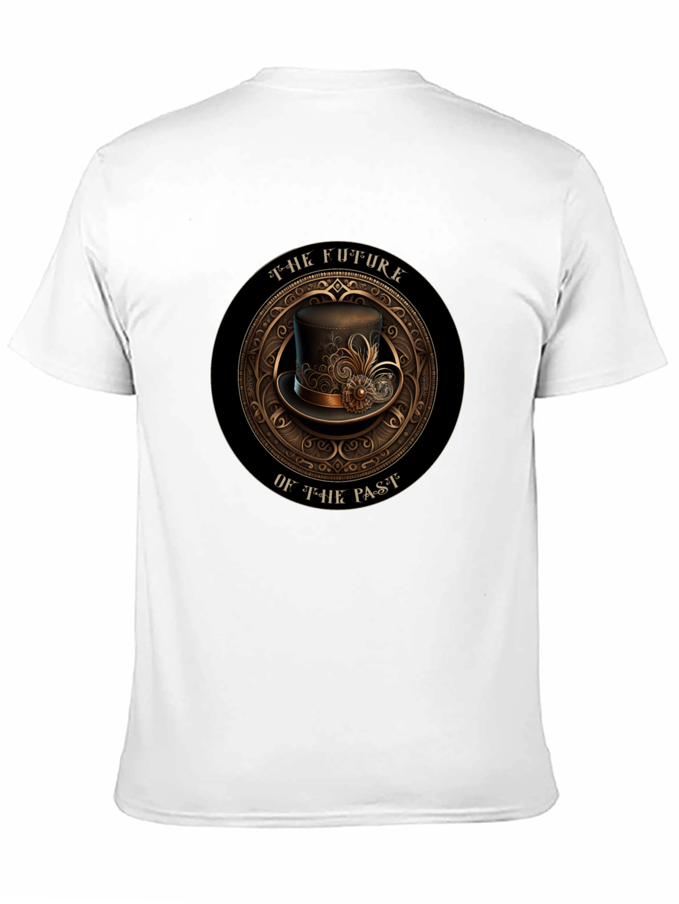 Steampunk Future of the Past Graphic T-Shirt