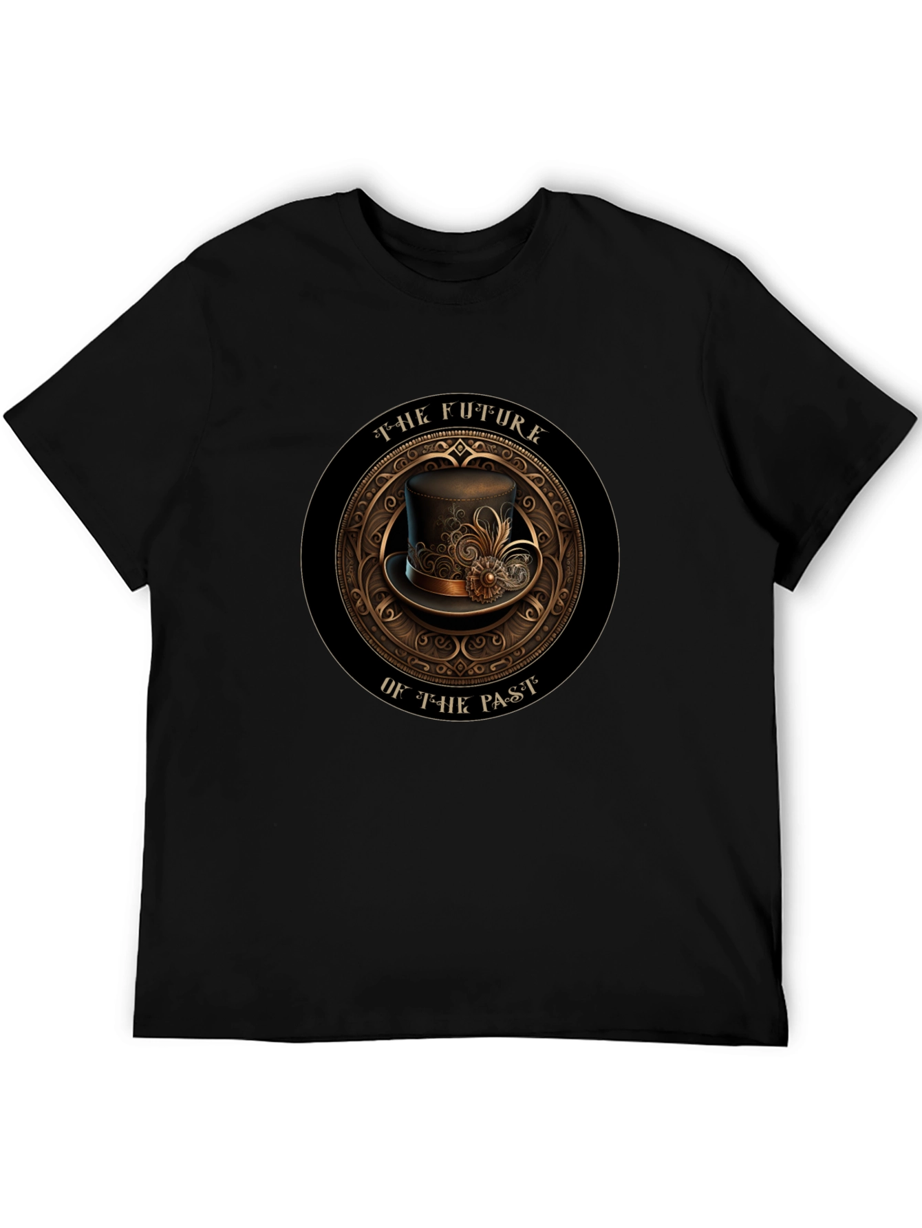 Steampunk Future of the Past Graphic T-Shirt